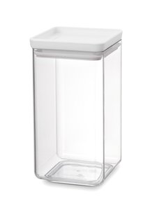 Brabantia - Square Canister -säilytyspurkki 1,6 l - LIGHT GREY Brabantia - Square Canister -säilytyspurkki 1,6 l - LIGHT GREY | Stockmann
