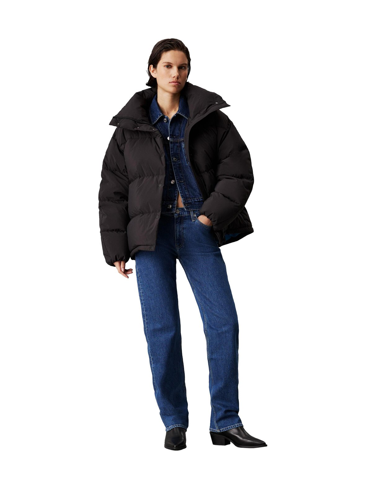 CK Jeans Relaxed puffer -takki