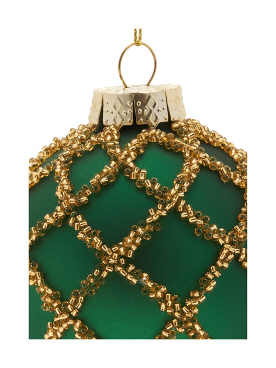Casa Stockmann - Ziemassvētku eglītes rotājums 7,9 cm - GREEN/GOLD - photo 2 Casa Stockmann - Ziemassvētku eglītes rotājums 7,9 cm - GREEN/GOLD | Stockmann - photo 2