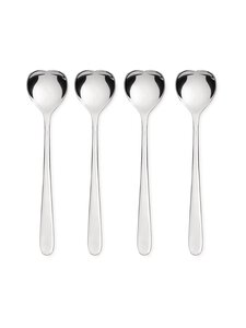 Alessi - Jäätiselusikas Big Love Ice Cream, 4 tk - STEEL | Stockmann