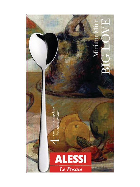 Alessi - Jäätiselusikas Big Love Ice Cream, 4 tk - STEEL | Stockmann - photo 3