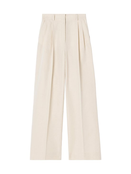 Filippa K - Darcey-pellavahousut - 0092 CREAM WHITE | Stockmann - photo 1