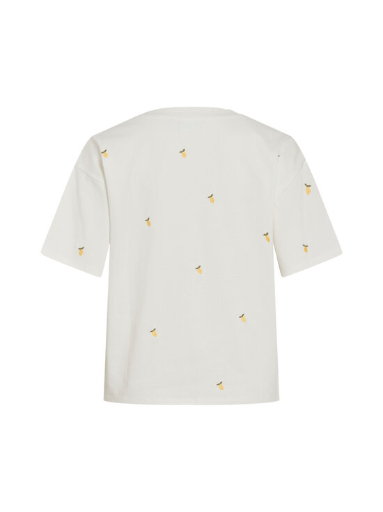 Vila - ViMonie O-Neck -paitapusero - SNOW WHITE DETAIL:EMB LEMONS | Stockmann - photo 2