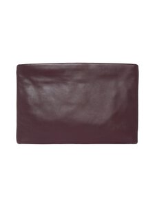 Allsaints - Nahkkott Bettina Clutch - DARK RED | Stockmann