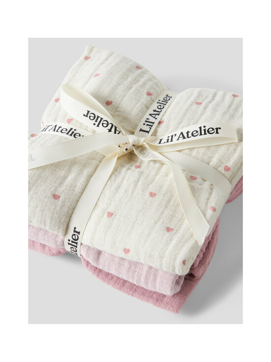 Lil' Atelier - NbNisleys Nappies -harsoliina 3-pack - TURTLEDOVE AOP:HUSHED VIOLET/ZEPHYR | Stockmann - photo 2