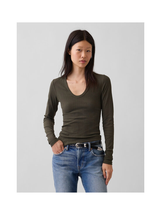 GAP - Luxe Rib krekls - BAMBOO | Stockmann - photo 3