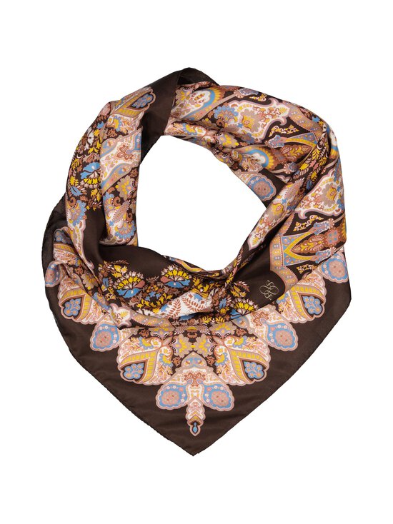 Sauso - Lode-silkkihuivi 90 x 90 cm - MOCCA | Stockmann - photo 1