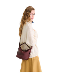 Longchamp - Le Cadence Top Handle rokassoma - 009 BURGUNDY | Stockmann