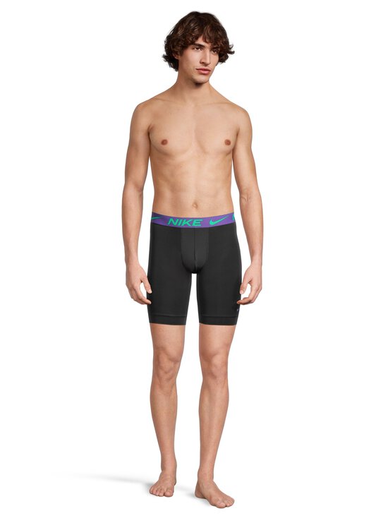Nike - Bokserialushousut 3-pack - U9M BLK GRN SHCK/WILD VLET/BLK TXTRD WB | Stockmann - photo 5