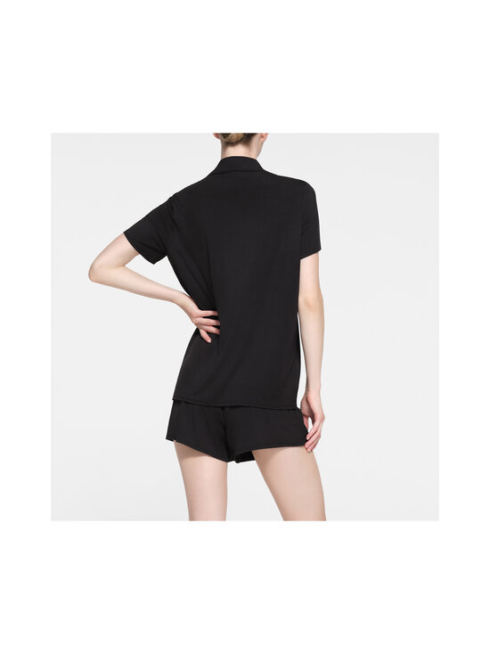 SKIMS - Short Sleeve Button Up -pyjama - ONYX | Stockmann - photo 6
