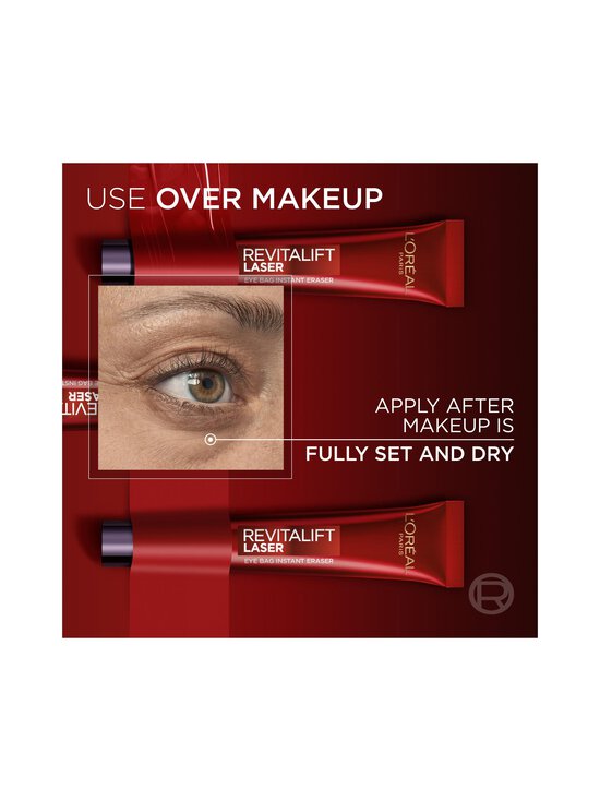 L'Oréal Paris - Revitalift Laser Eye Bag Instant Eraser - geelimäinen silmänympärysvoide - NOCOL | Stockmann - photo 7