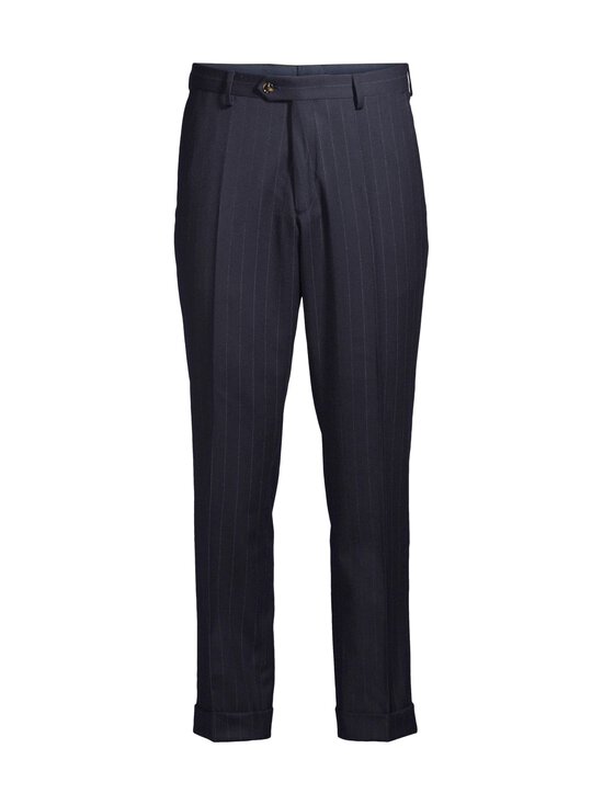 Oscar Jacobson - Dandy Turn Up -housut - 210 NAVY | Stockmann - photo 1