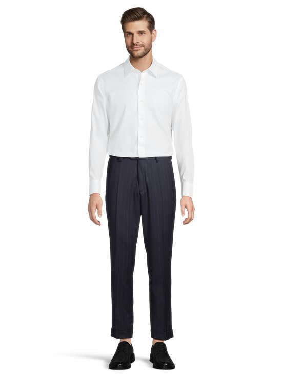 Oscar Jacobson - Dandy Turn Up -housut - 210 NAVY | Stockmann - photo 3