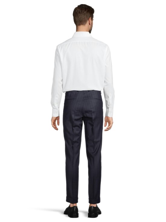 Oscar Jacobson - Dandy Turn Up -housut - 210 NAVY | Stockmann - photo 4