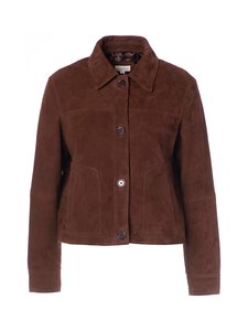 JcSophie - Livorno-mokkanahkatakki - 780 MAROON | Stockmann