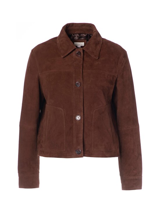 JcSophie - Livorno-mokkanahkatakki - 780 MAROON | Stockmann - photo 1