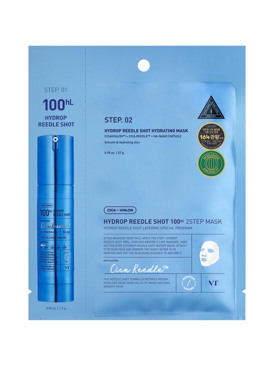 VT Cosmetics - Hydrop Reedle Shot 100hL 2 Step Mask serums un maska - NOCOL | Stockmann - photo 1
