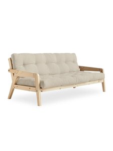 Karup Design - Grab-futonsohva beige/mänty L 200 cm - BEIGE | Stockmann