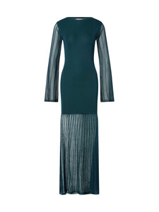 Malina - Haisley Sheer Knitted -mekko - 12132 TEAL | Stockmann