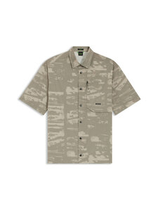 Boss Green - Lühikeste varrukatega särk Globe Print - 334 LIGHT/PASTEL GREEN | Stockmann