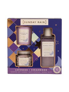 Sunday Rain - Lavender + Cedarwood Bath Trio -lahjapakkaus | Stockmann