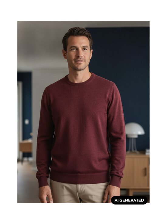 J.Lindeberg - Keane Crew Neck merīnvilnas džemperis - E286 WINETASTING | Stockmann - photo 7