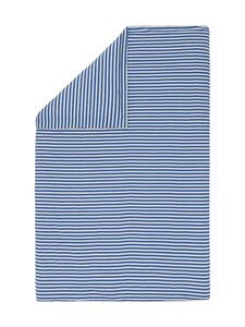Marimekko - Tasaraita-trikoopussilakana 150 x 210 cm - 150 OFF WHITE, BLUE | Stockmann