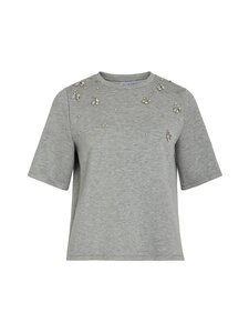 Vila - Vikelly trikotāžas krekls - LIGHT GREY MELANGE | Stockmann