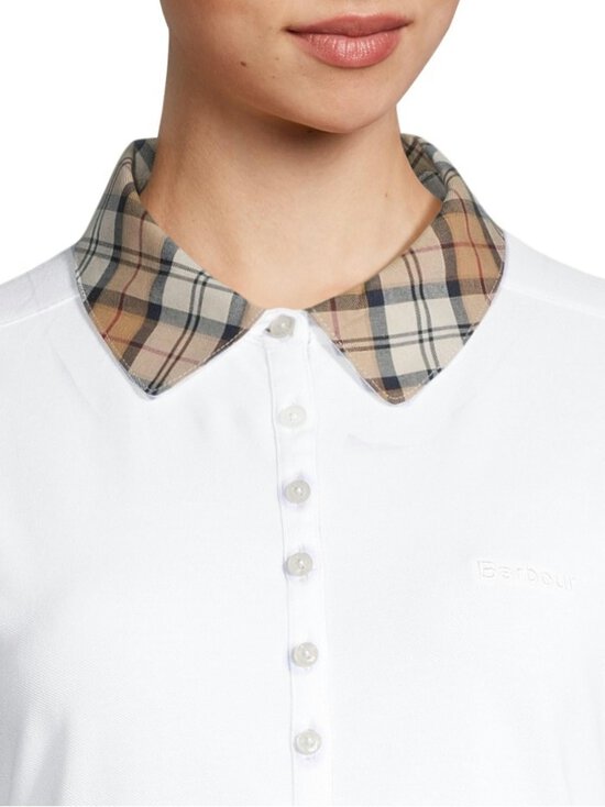 Barbour - Malvern-pikeepaita - WH33 WHITE/HESSIAN | Stockmann - photo 4