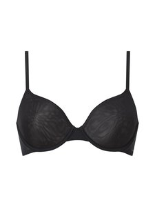 Calvin Klein Underwear - Sheer Marquisette Demi -rintaliivit - UB1 BLACK | Stockmann