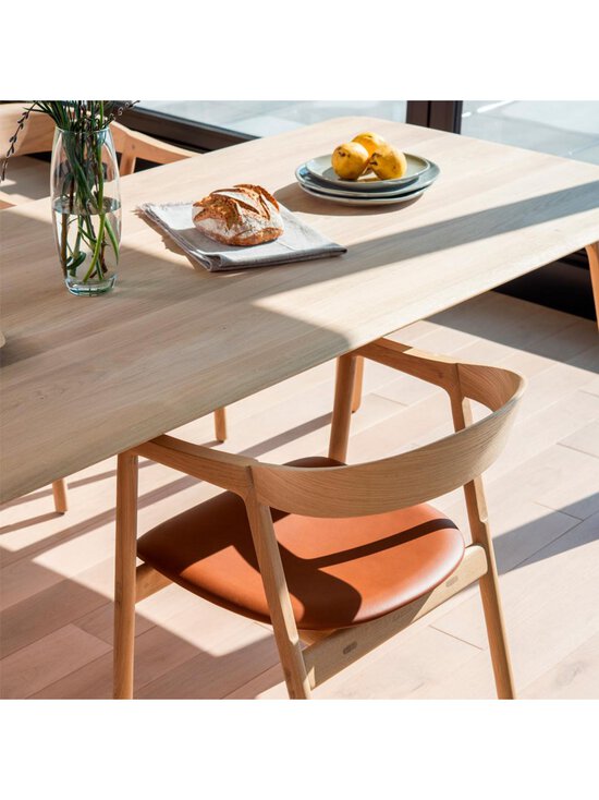 Gazzda - Teska-ruokapöytä valkovahattu tammi 90 x 160 cm - BROWN | Stockmann - photo 3