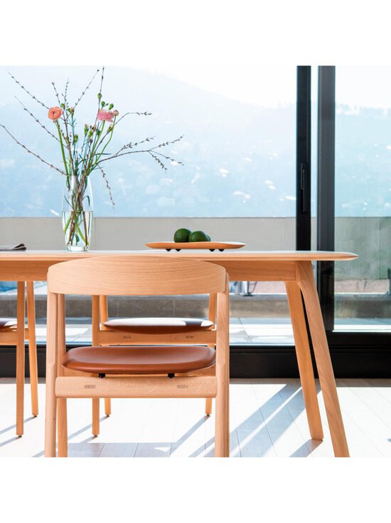 Gazzda - Teska-ruokapöytä valkovahattu tammi 90 x 160 cm - BROWN | Stockmann - photo 5