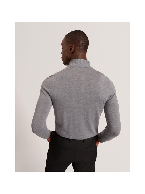 Ted Baker London - Clouden Merino Half Zip -paita - MID-GREY | Stockmann - photo 5