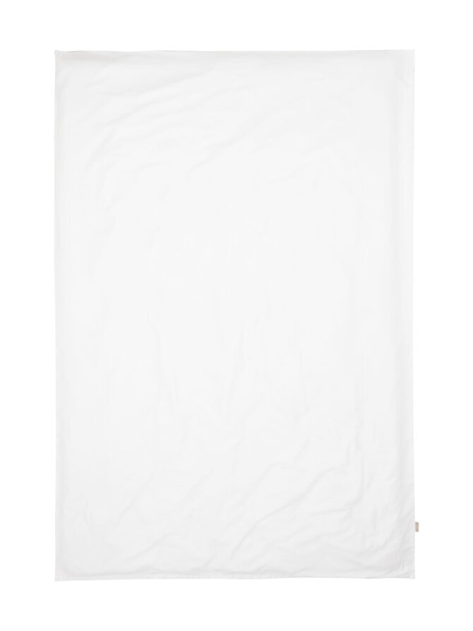 White duvet cover