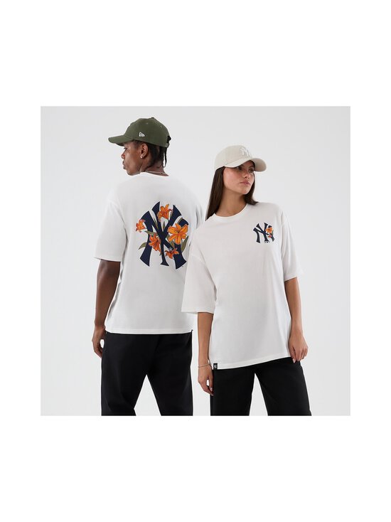 New Era - MLB Floral Oversized New York Yankees -t-paita - WHI | Stockmann - photo 4