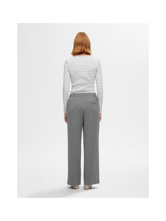 Selected - SlfEmma-Tara platu staru bikses - MEDIUM GREY MELANGE | Stockmann - photo 3