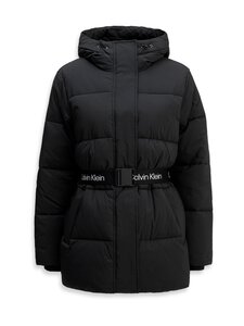 Calvin Klein Jeans - Belted Midweight Puffer -takki - UB1 BLACK Calvin Klein Jeans - Belted Midweight Puffer -takki - UB1 BLACK | Stockmann