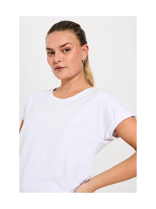 Freequent - FQJoke t-paita - 8220 BRILLIANT WHITE | Stockmann - photo 4