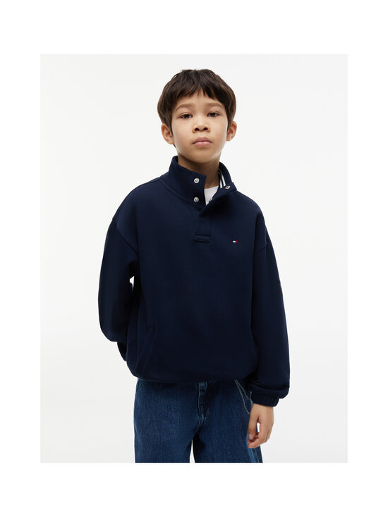 Tommy Hilfiger - Button High Neck džemperis - C1G DARK NIGHT NAVY | Stockmann - photo 2