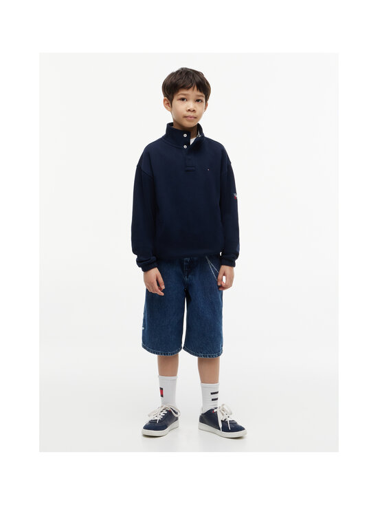 Tommy Hilfiger - Button High Neck džemperis - C1G DARK NIGHT NAVY | Stockmann - photo 4