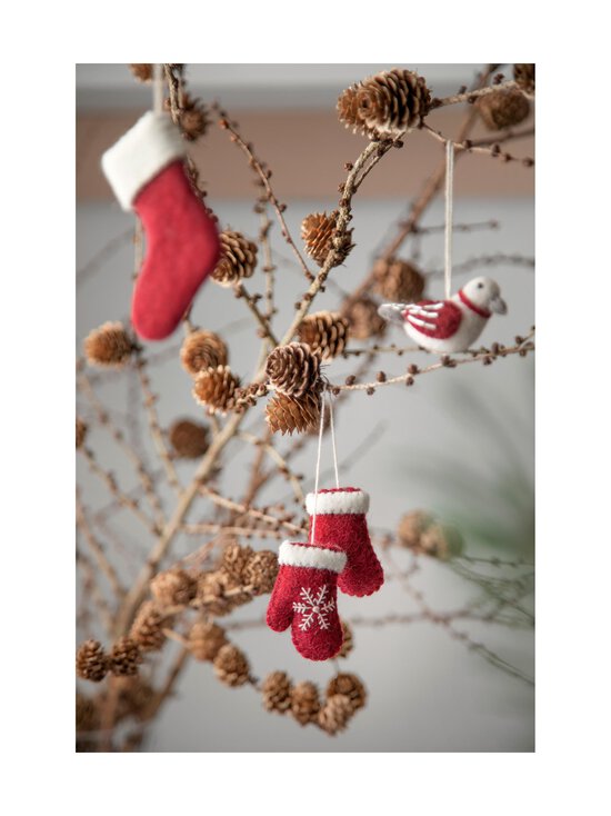 Én Gry & Sif - Mini Stocking -villainen joulukoriste - MULTI | Stockmann - photo 2