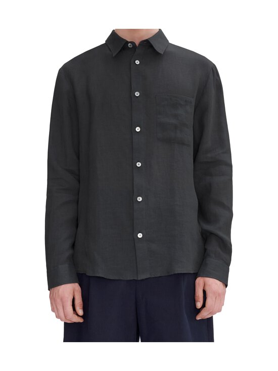 A.P.C - Cassel lina krekls ar apkakli - LAD-ANTHRACITE - photo 1 A.P.C - Cassel lina krekls ar apkakli - LAD-ANTHRACITE | Stockmann - photo 1