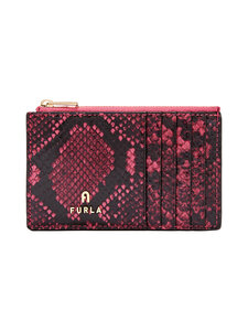 Furla - Camelia M Zipped -korttikotelo - 4492S TONI VELVET PINK | Stockmann