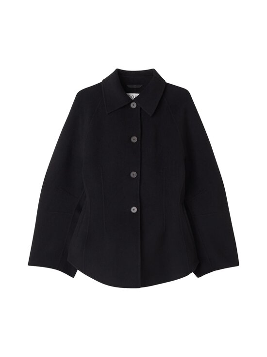 Róhe - Sculptural Double Faced -villakangastakki - 001_308 BLACK | Stockmann - photo 1