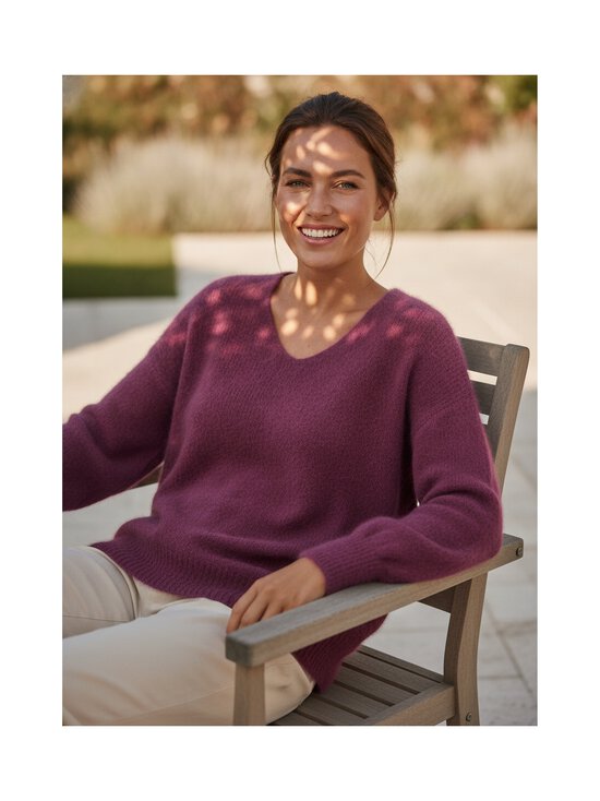 AMERICANDREAMS - Milana-alpakkasekoiteneule - BORDEAUX | Stockmann - photo 3