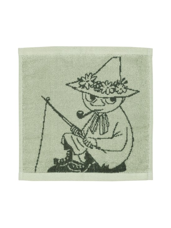 Moomin Arabia - Muumi-pyyhe 25 x 25 cm - GREEN | Stockmann - photo 1