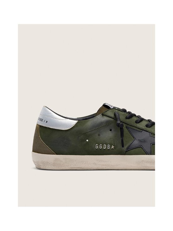 GOLDEN GOOSE - Super Star -tennarit - DARK GREEN/BLACK/SILVER | Stockmann - photo 5