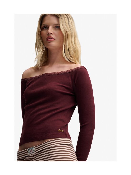 Superdry - Athletic Essentials -paita - 1KD PORT RED | Stockmann - photo 6