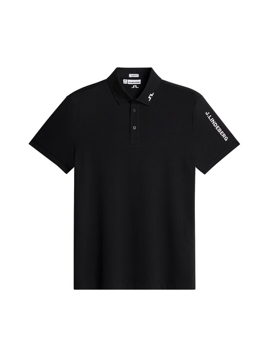 J.Lindeberg - Tour Tech Slim Fit -pikeepaita - 9999 BLACK | Stockmann - photo 1