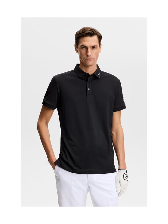 J.Lindeberg - Tour Tech Slim Fit -pikeepaita - 9999 BLACK | Stockmann - photo 2